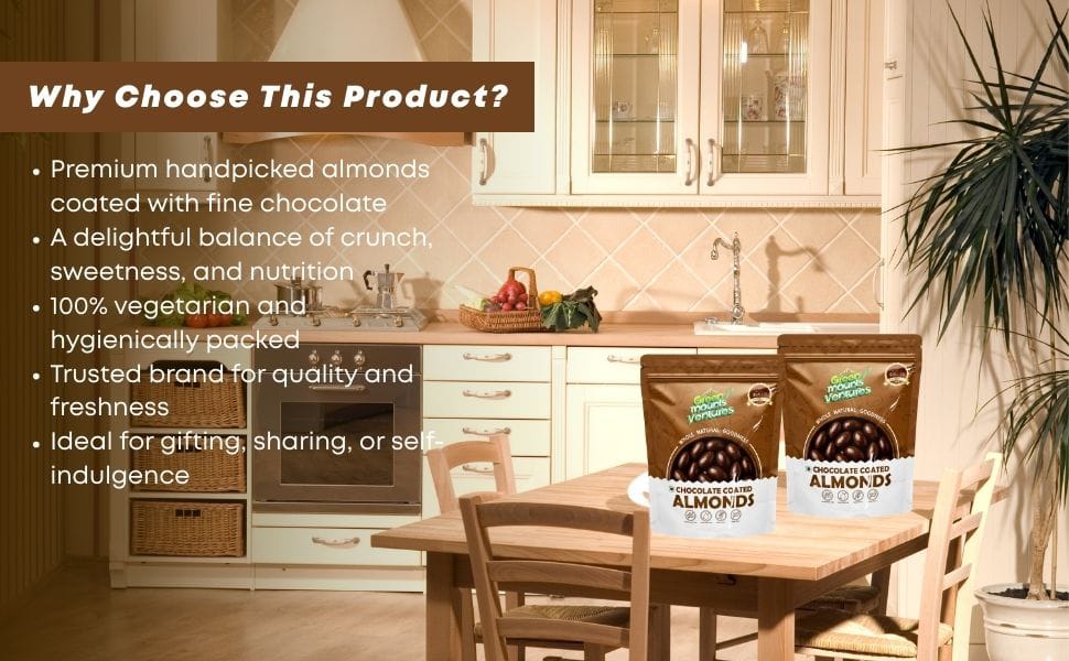 Premium Chocolate Coated Almonds – Crunchy & Decadent